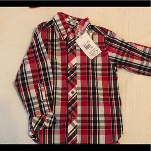Holiday button down for boys